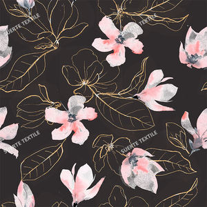 Tela Crepé de Poliéster de Alta Calidad, Patrones Personalizados, Tela Crepé Vintage, Tela Crepé Koshibo para Ropa - Product Image 6