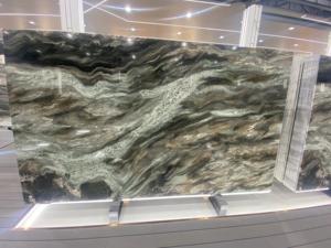 Mármol Natural del Río Rin (Verde Oscuro y Vetas Negras): Ideal para Paredes Decorativas de Lujo e Interiores de Alta Gama - Product Image 5