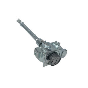 Cilindro de Cerradura de Puerta Delantera Lado del Conductor para Honda CRV 04921 TLA A01, Repuesto Cilíndrico de Aluminio Gris - Product Image 2