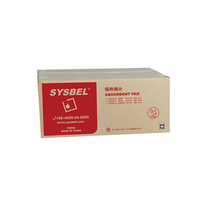 공장 가격 16 Gal 흡착 용량 경량 산업용 화학 흡수성 면 패드 - Product Image 6