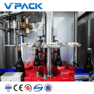 Machine de remplissage automatique de <span class=keywords><strong>champagne</strong></span> de vin/bouchage de liège/machine de compactage de <span class=keywords><strong>film</strong></span> - Product Image 5