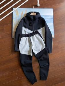 Tuta Sportiva in Pile Tecnico di Cotone con Zip Intera, Set Felpa con Cappuccio, Vendita Separata di Top o <span class=keywords><strong>Pantaloni</strong></span> - Product Image 4