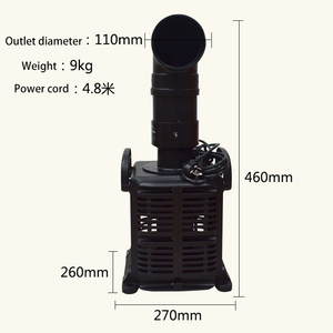 Pompe submersible BH-40000 avec sortie coudée rotative pour la circulation de l'eau dans les bassins à carpes koï et les piscines paysagères - Product Image 3