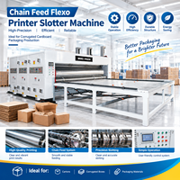 Nouvelle machine de découpe semi-automatique électrique à alimentation par chaîne pour imprimante, rainureuse et découpeuse pour la fabrication de boîtes en carton ondulé