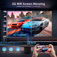 Hot New Mini Android Proyector portátil Wifi6 200 Ansi Pocket Home Theater Auto 4K LCD TV 3D Características Número de modelo