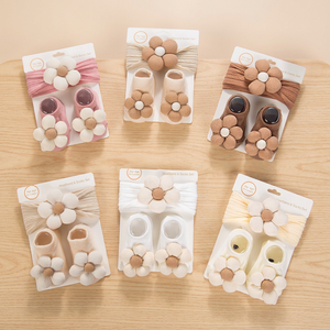 Calcetines de Algodón Tejido Transpirables para Bebés, Hechos en Taiwán, Suaves y Amigables con la Piel, de 0 a 2 Años, para Uso Diario - Product Image 1
