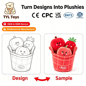 Juego de Frutas y Verduras de Peluche Montessori, de Algodón PP Suave, Clasificación de Colores <span class=keywords><strong>para</strong></span> Educación Infantil, Jardín de Niños, OEM - Product Image 3