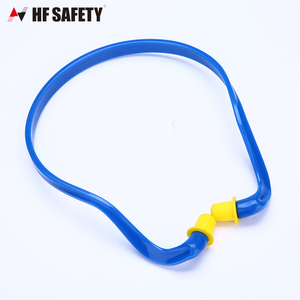 Tapones para los oídos de seguridad de fábrica con cancelación de ruido al por menor Tapón para los oídos de espuma amarilla con cordón de silicona - Product Image 3