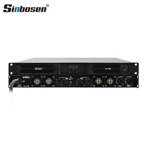 Sinbosen K2-1500 ses ses ekipmanı güç amplifikatörü 2*1500w 2 kanal d sınıfı çizgi dizisi ve tam aralıklı hoparlör için - Product Image 2