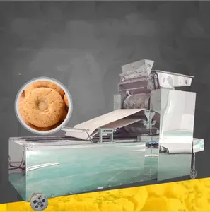 Máquina formadora de galletas crujientes de melocotón de buena calidad 150-200 KG/H para cuadrado redondo y rectángulo