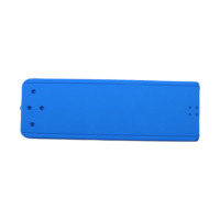 Bateau en plastique PE à fond plat, double couche, épaissi, anti-âge, durable, pour pisciculture en réservoir, personnalisable, 4m, vente en gros