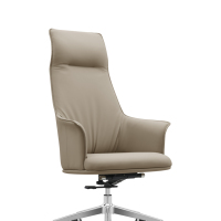 Fauteuil de Direction en Cuir Synthétique Haut de Gamme à Dossier Plissé, Pivotant, pour Bureau de Direction - Vente en Gros