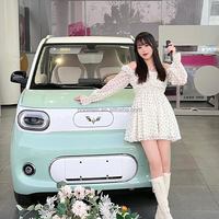 Auto Nuevo y Barato Wuling Hongguang MiniEV 2025 a Buen Precio Depósito 170KM 215KM Hecho en China Coche Pequeño de 3 Puertas y 4 Asientos