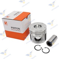 Kit de révision et de reconstruction des pièces du moteur de machines de chantier pour moteur Toyota 2KD 2KD-FTV, comprenant kit de chemises de cylindre, kit de joints et jeu de roulements