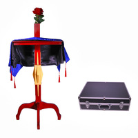 Magic Prop Table flottante de scène professionnelle de luxe et durable avec boîte anti-gravité et bougeoir pour magiciens