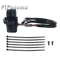 Kit de régulateur de vitesse Pazoma pour Softail Heritage Classic Deluxe Fat Boy Low Rider 2016-2024 Plug & Play Noir