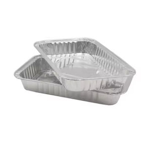Boîte alimentaire jetable en aluminium de qualité alimentaire de 190 ml à 1405 ml avec couvercle en aluminium, procédé blister, marque <span class=keywords><strong>WellPack</strong></span> - Product Image 4