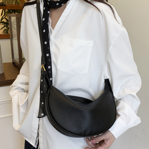 Fashion Design Retro Messenger Leather Sling Shoulder Crossbody <b>Bag</b> for Women Fashion Trendy Striped PU Women's Tote <b>Bags</b> - Product Image 5