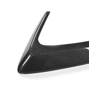 Ailerons de séparation de pare-chocs arrière en fibre de carbone / FRP noirs pour <span class=keywords><strong>Mercedes</strong></span>-Benz Classe C W205 C63 AMG Coupé 2 portes 2015 - 2017 - Product Image 6