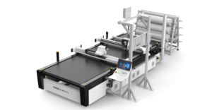 YANSHI Cortador Têxtil Multi-Layer Totalmente Automático com Lâmina de Corte 220V/380V para Materiais Sintéticos Couro e Tecido - Product Image 4