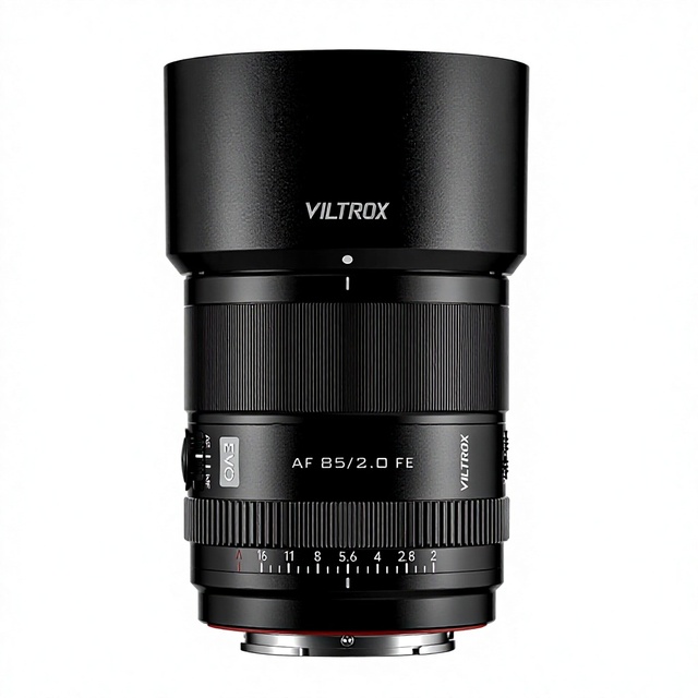 VILTROX AF 85mm F2.0 EVO FE Full Frame Prime Lens for E Mount Auto Focus Compatible with Minolta Cameras Made in China