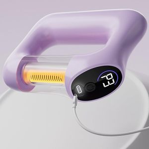 Pistola de Masaje Muscular Profundo Multifuncional Portátil de Alta Calidad, Motor de Escobillas, 6 Cabezales de Masaje, Control de Tiempo, 1500mAh, Color Negro - Product Image 5