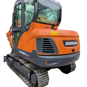 Doosan sử dụng DX60 9C hiệu quả cao <span class=keywords><strong>Mini</strong></span> Hàn Quốc 2022 6 tấn <span class=keywords><strong>DX</strong></span> 60 6 t 6ton máy xúc bánh xích cho đất nông nghiệp chuyển đổi - Product Image 1