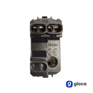 Interrupteur mural Gloca 1 Gang 1 voie 16A 220V en plastique, installation facile, compatible avec la série Living - Product Image 3