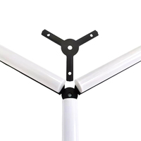 Support vertical de plancher de HTD-VMC11 pour la lumière de tube de 120/270/330 degrés/support de plancher de lumière de barre de pixel menée