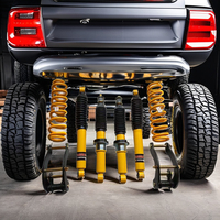 Nouvelle suspension de levage de 0-2 "pour ressort à gaz 4x4 Hilux Vigo Force Oil Mix et amortisseur à douille en caoutchouc