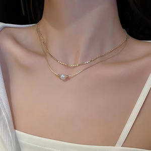 Natural Tahitian <b>Black</b> <b>Pearl</b> <b>Necklace</b> with Starry Sky 8-9mm Round and Flawless 925 Sterling Silver Gift Box - Product Image 4