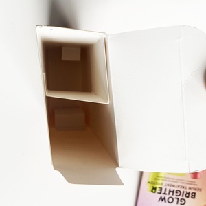 Boîte d'emballage en papier recyclé avec finition gaufrée et laminée brillante pour crème pour les yeux, crème pour le <span class=keywords><strong>visage</strong></span>, <span class=keywords><strong>lotion</strong></span>, <span class=keywords><strong>tonique</strong></span> et <span class=keywords><strong>tonique</strong></span> - Product Image 2