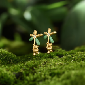 Boucles d'oreilles pendantes tendance E295-E200-0471GL - Product Image 3