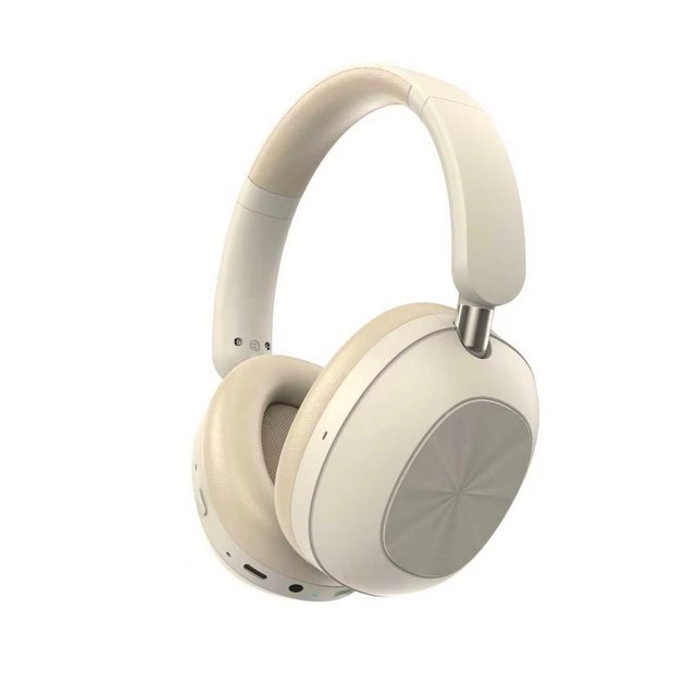 Hybrid ANC Wireless On-Ear Headphones with JL Chipset LED Indicator for 6.0 Stereo High Bass & Waterproof for Music/Travel
