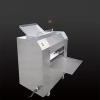 Machine à Abaisser la Pâte à Pizza Automatique Électrique de Table Commerciale 220V Machine à Rouler la Pâte Automatique