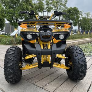 <span class=keywords><strong>Cuatrimoto</strong></span> Todoterreno Amarilla de <span class=keywords><strong>4</strong></span> Ruedas y 125cc, <span class=keywords><strong>4</strong></span> Tiempos, con Cabrestante y Barra de Luces LED, ATV EC - Product Image 5