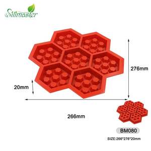 Moldes de silicona para hornear <span class=keywords><strong>panal</strong></span>, moldes para repostería, postres y muffins, precio competitivo - Product Image 2