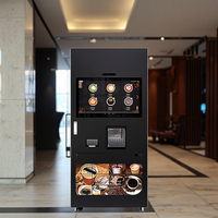 Vente flash : Machine à expresso commerciale intelligente pour barista, écran tactile 32 pouces, café chaud et glacé, matcha, distributeur automatique
