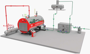 Yongxing หม้อต้มไอน้ำไฟฟ้าอุตสาหกรรม, หม้อต้มไอน้ำไฟฟ้าแนวนอนคุณภาพสูง1 t/h 2ton /h - Product Image 3