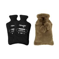 Chauffe-mains à micro-ondes Portable chaud gel froid pack de chaleur forme de bouteille d'eau coussin chauffant pour dame et fille
