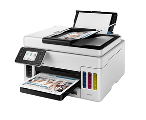 Imprimante jet d'encre multifonction sans fil 3-en-1 Canon MAXIFY GX6080 – Meilleure imprimante à réservoir d'encre pour impression grand volume et rapide - Product Image 3