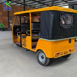 Rickshaw motorisé à trois roues à essence de 60 km/h avec une capacité de charge élevée et une capacité de <span class=keywords><strong>5</strong></span> passagers - Product Image 3