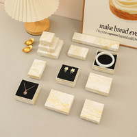 Boîte à bijoux personnalisée avec impression sur mesure, emballage en papier pour bijoux, vente en gros pour bague, collier, boucles d'oreilles