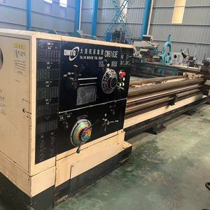 Torno industrial semiautomático de metal convencional de segunda mano de China para trabajo pesado en venta CW6163E - Product Image 1