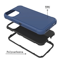 Étui de protection robuste et résistant aux chocs Original Armor Defender pour iPhone 13 12 11 10 Pro Max Xs Max 8 7 6 Plus