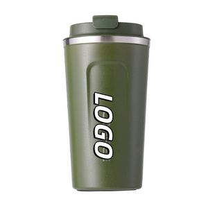 Vaso Térmico de Doble Pared con Aislamiento al Vacío de 380/510 ml, Personalizable con Logotipo, para Llevar, Reutilizable, de Acero Inoxidable, para Café, con Tapa, 2026 - Product Image 1