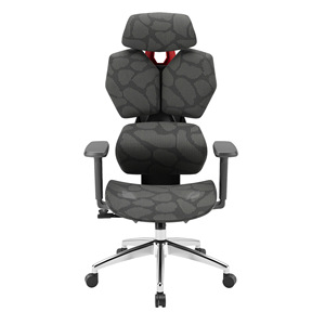 Silla de Juego Ergonómica Negra para Computadora con Reposabrazos 6D - Product Image 2