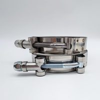 Collier de serrage en T en acier inoxydable réglable pour tuyau d'admission et d'échappement de camion – Vente en gros