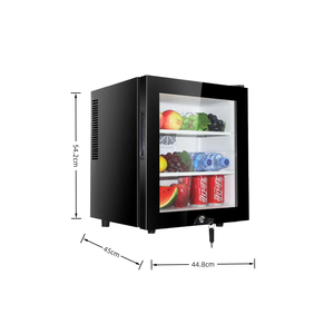 NE-202A Nuelead <span class=keywords><strong>Nevera</strong></span> Mini Bar de Alta Calidad con Puerta de Vidrio y Enfriamiento por Aire, Silenciosa, para Bebidas, Ideal para Hotel, Hogar o Habitación - Product Image 3