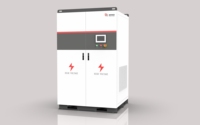 Régulateur de tension automatique triphasé AC Deming 300 kVA, efficacité 98 %, interface à écran tactile